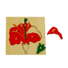 Load image into Gallery viewer, Flower Montessori Puzzle / Jigsaw