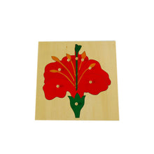 Load image into Gallery viewer, Flower Montessori Puzzle / Jigsaw