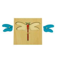 Load image into Gallery viewer, Dragonfly Montessori Puzzle / Jigsaw