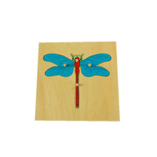 Load image into Gallery viewer, Dragonfly Montessori Puzzle / Jigsaw