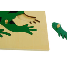 Load image into Gallery viewer, Frog Montessori Puzzle / Jigsaw