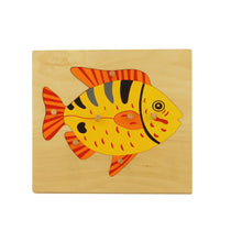 Load image into Gallery viewer, Fish Montessori Puzzle / Jigsaw