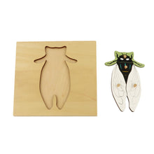 Load image into Gallery viewer, Moth Montessori Puzzle/ Jigsaw