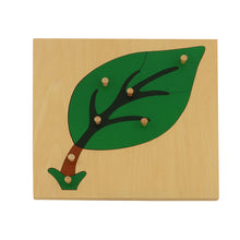 Load image into Gallery viewer, Leaf Montessori Puzzle/ Jigsaw