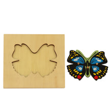 Load image into Gallery viewer, Butterfly Montessori Puzzle/ Jigsaw