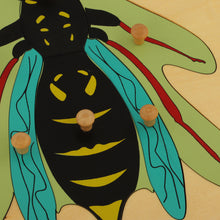 Load image into Gallery viewer, Bug Montessori Puzzle/ Jigsaw